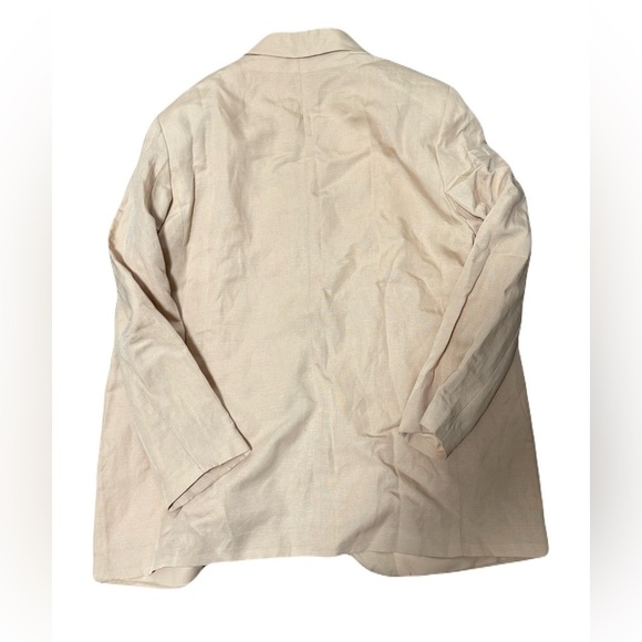 NWT H&M linen blend blazer - Picture 2 of 5